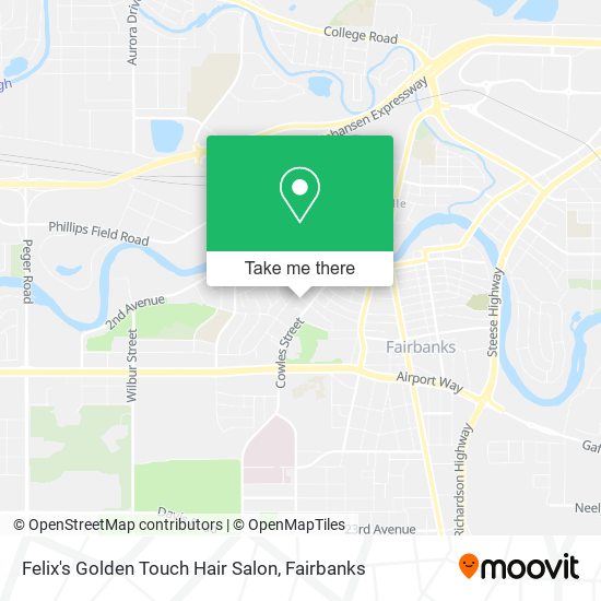 Felix's Golden Touch Hair Salon map