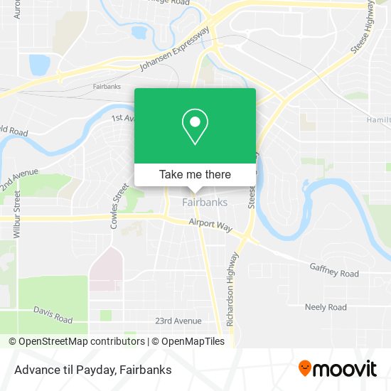 Advance til Payday map