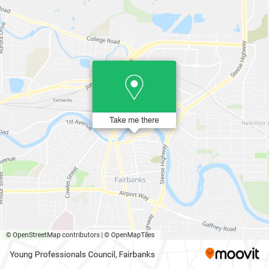 Young Professionals Council map