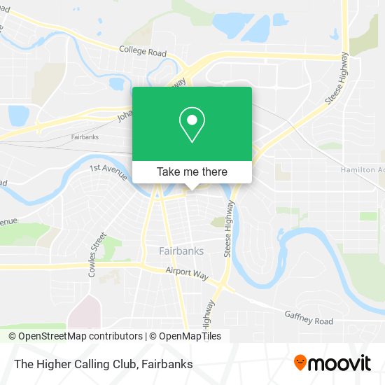 Mapa de The Higher Calling Club
