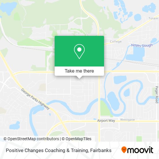 Positive Changes Coaching & Training map