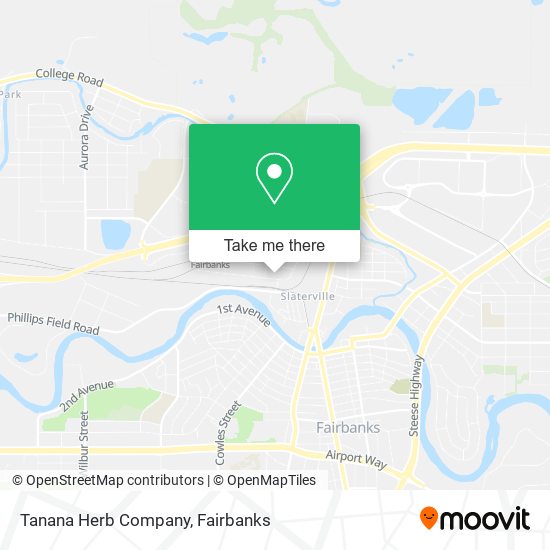 Tanana Herb Company map