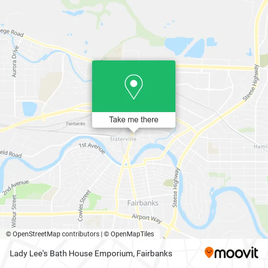 Lady Lee's Bath House Emporium map