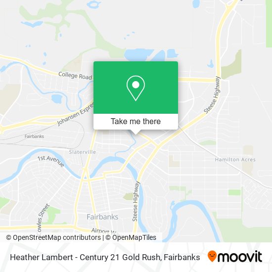 Heather Lambert - Century 21 Gold Rush map