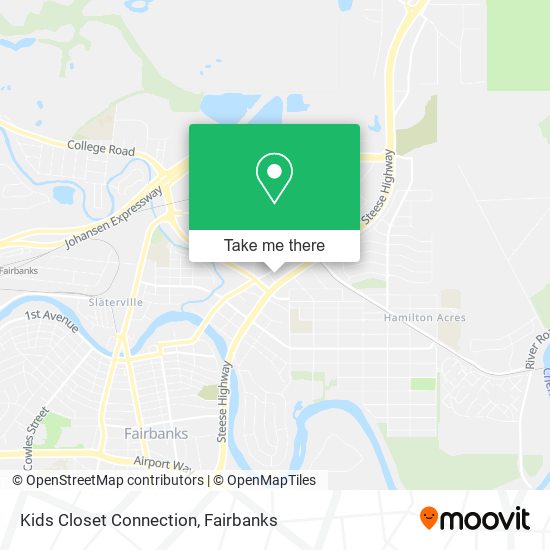 Mapa de Kids Closet Connection