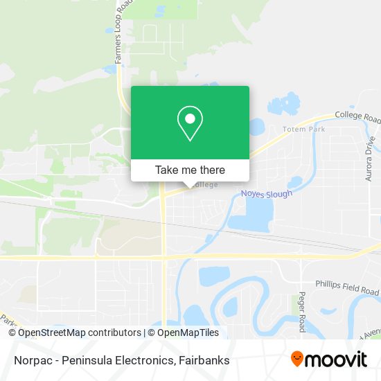 Norpac - Peninsula Electronics map