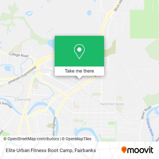 Elite Urban Fitness Boot Camp map