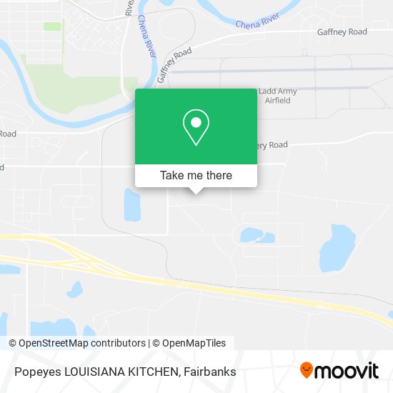 Mapa de Popeyes LOUISIANA KITCHEN