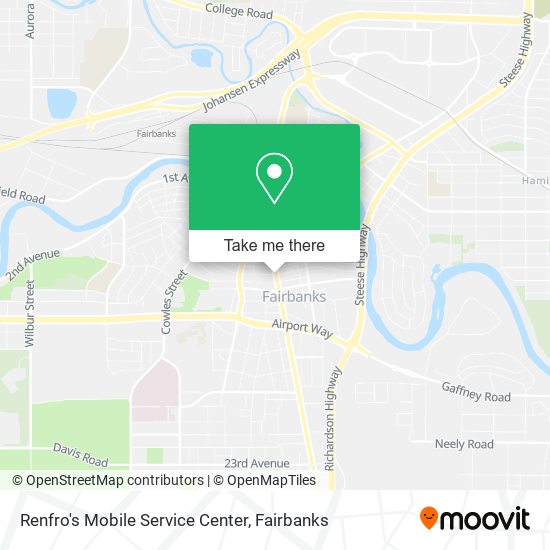 Renfro's Mobile Service Center map