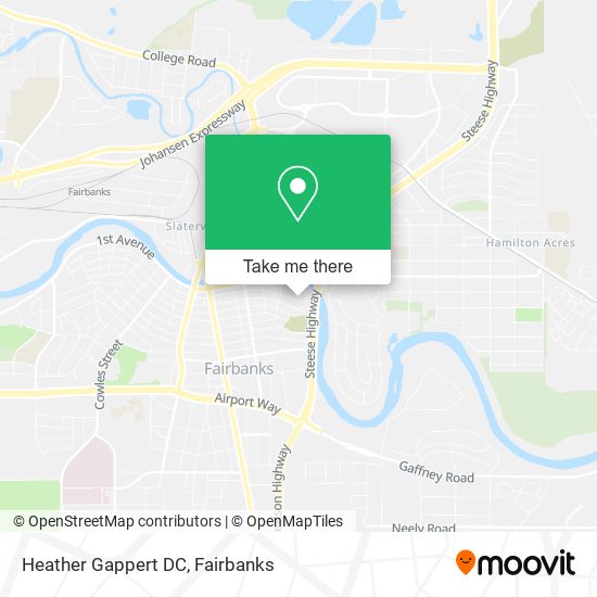 Mapa de Heather Gappert DC