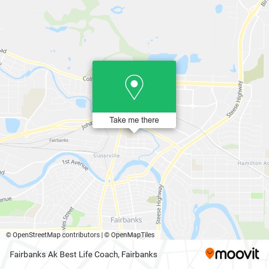 Fairbanks Ak Best Life Coach map