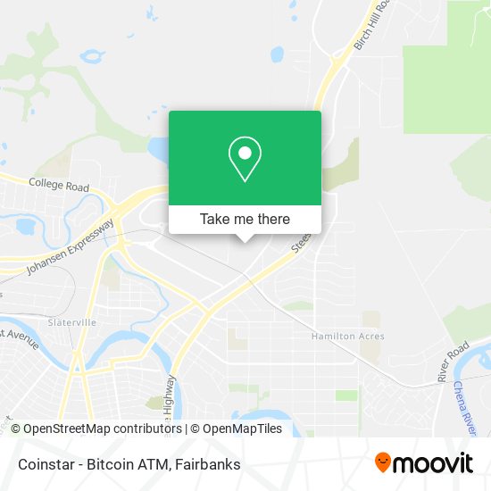 Coinstar - Bitcoin ATM map