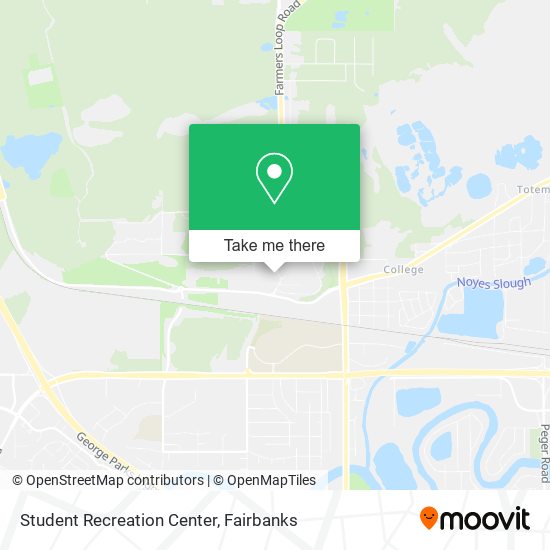 Mapa de Student Recreation Center