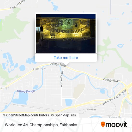 Mapa de World Ice Art Championships