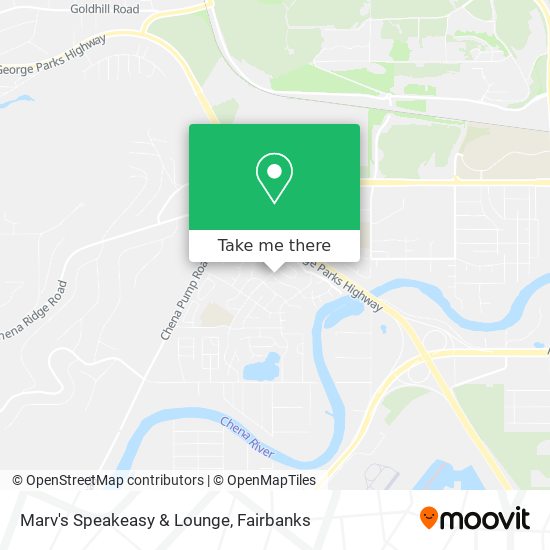 Marv's Speakeasy & Lounge map