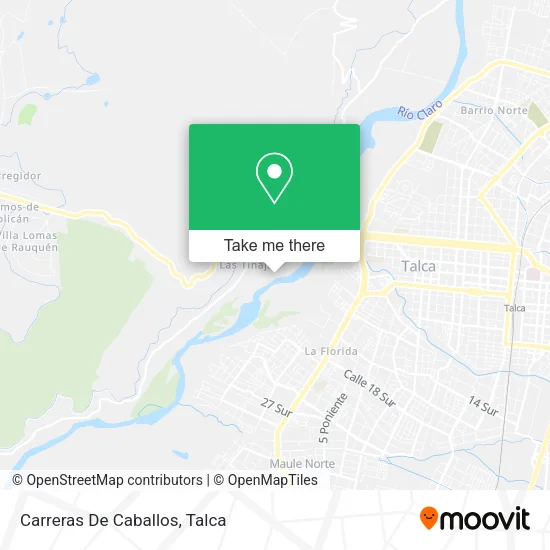 Carreras De Caballos map