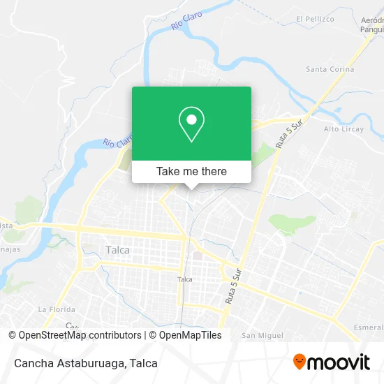 Cancha Astaburuaga map