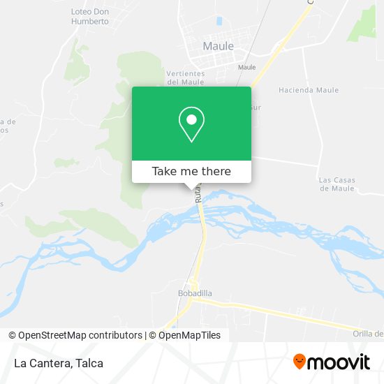 Mapa de La Cantera