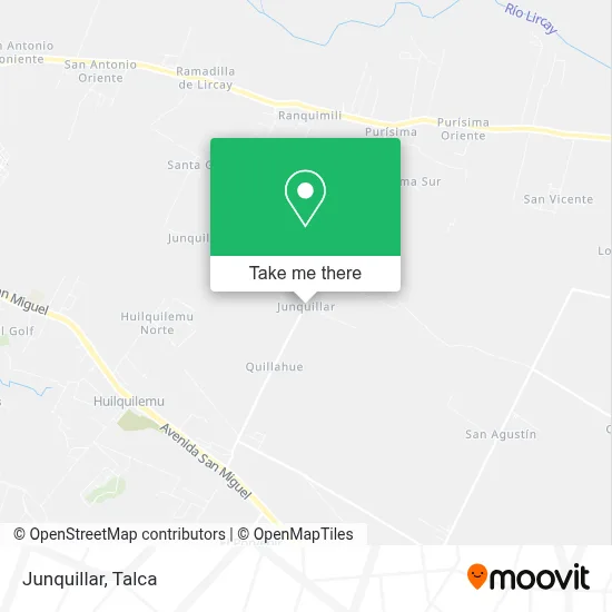 Junquillar map