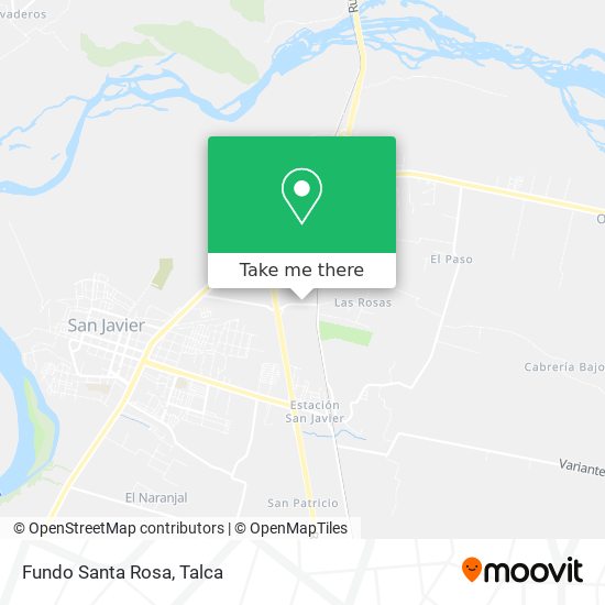 Fundo Santa Rosa map