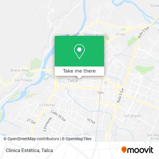 Mapa de Clinica Estética