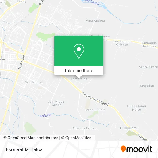 Esmeralda map