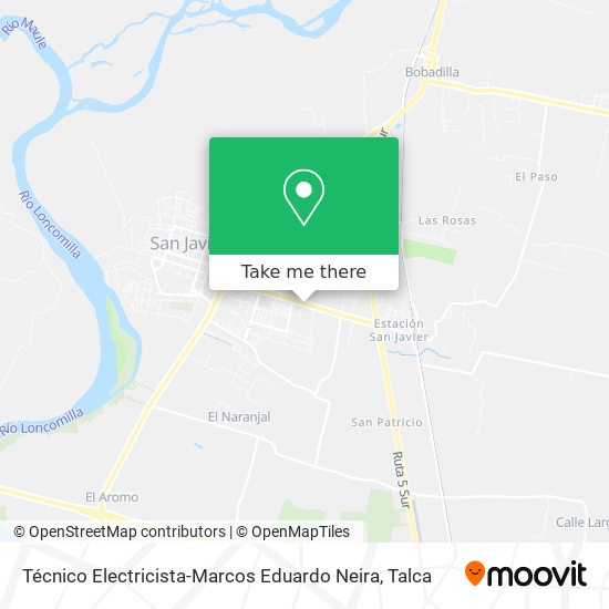 Técnico Electricista-Marcos Eduardo Neira map