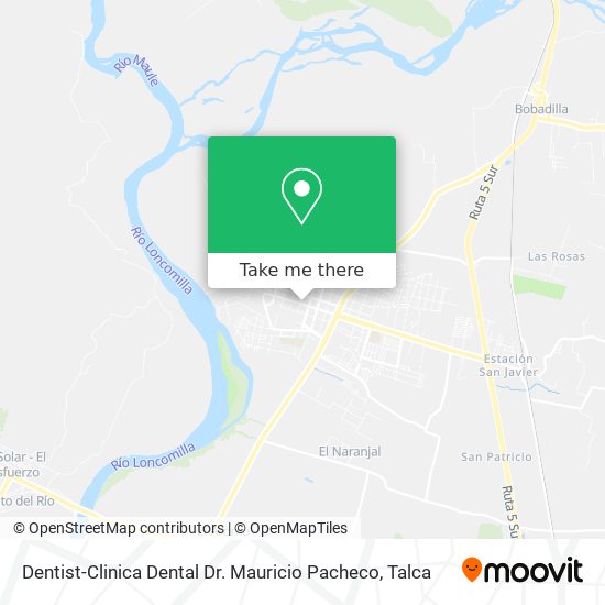Mapa de Dentist-Clinica Dental Dr. Mauricio Pacheco