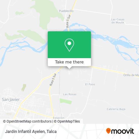 Jardín Infantil Ayelen map