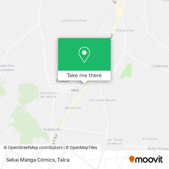 Sekai Manga Cómics map