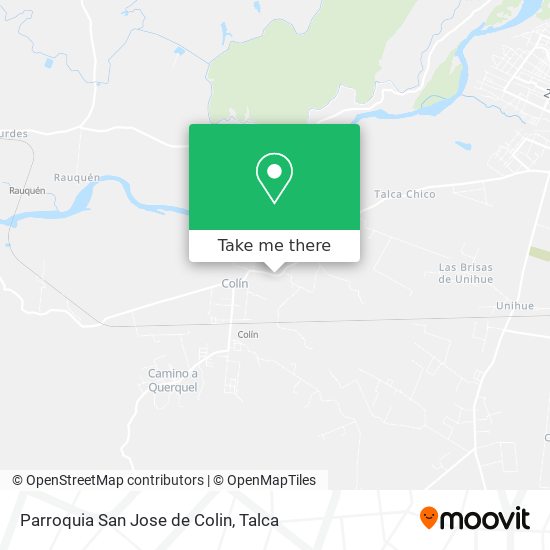 Parroquia San Jose de Colin map