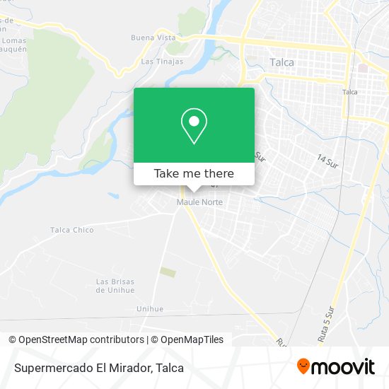 Supermercado El Mirador map