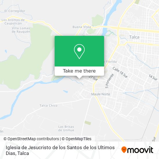 Iglesia de Jesucristo de los Santos de los Ultimos Dias map