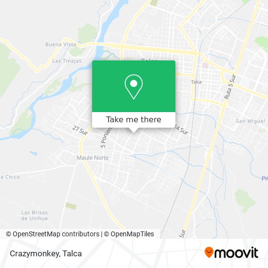 Crazymonkey map