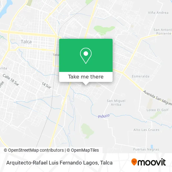 Arquitecto-Rafael Luis Fernando Lagos map