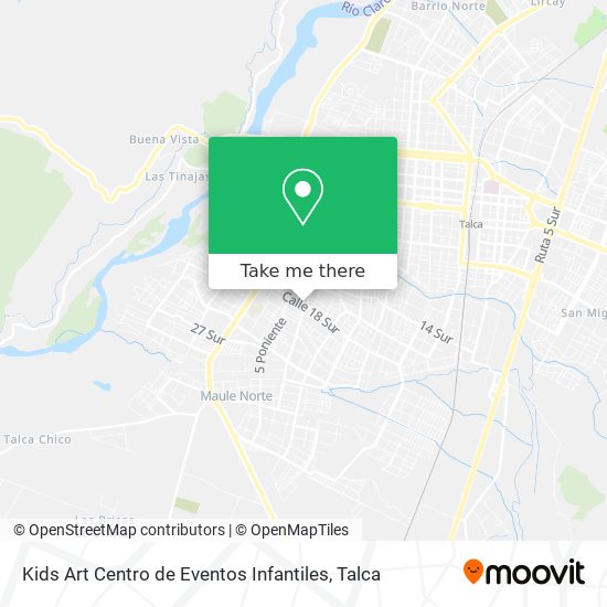 Kids Art Centro de Eventos Infantiles map