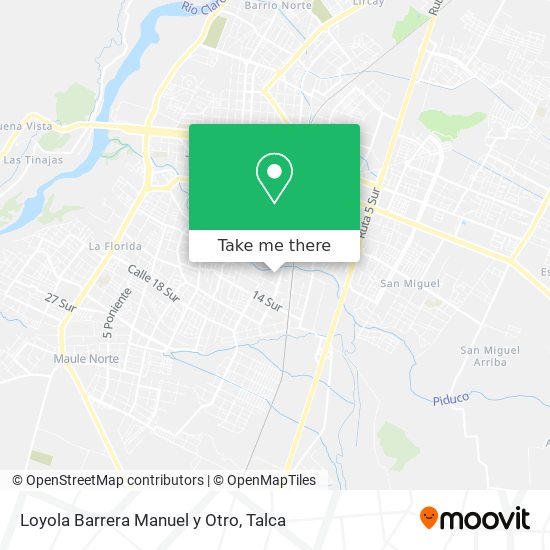 Mapa de Loyola Barrera Manuel y Otro