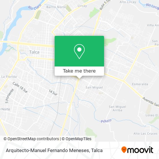 Arquitecto-Manuel Fernando Meneses map