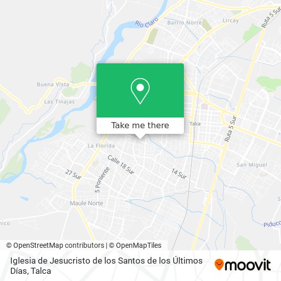 Iglesia de Jesucristo de los Santos de los Últimos Días map
