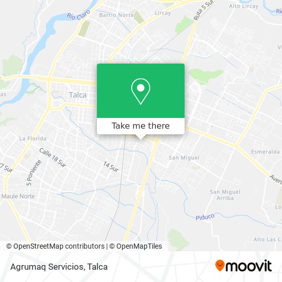 Agrumaq Servicios map