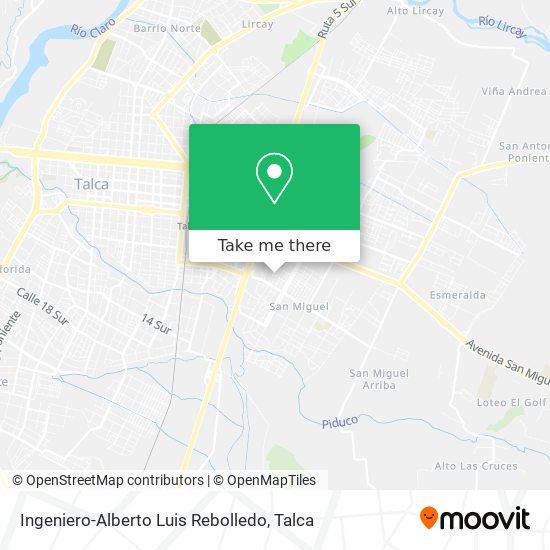 Ingeniero-Alberto Luis Rebolledo map