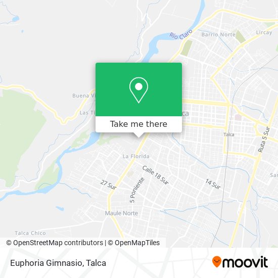 Euphoria Gimnasio map