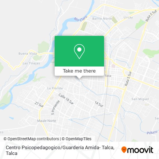 Centro Psicopedagogico / Guardería Amida- Talca map