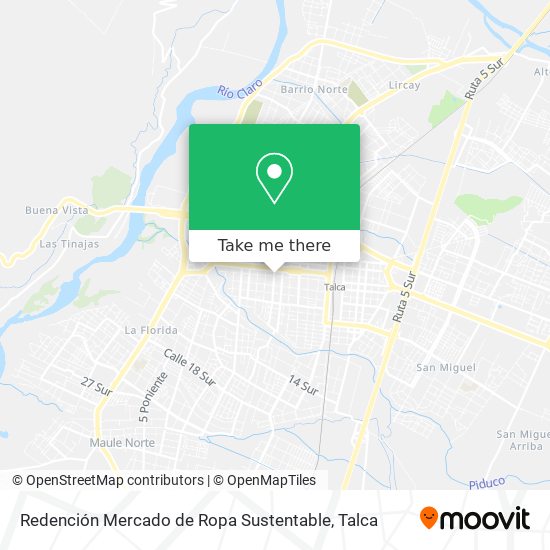 Mapa de Redención Mercado de Ropa Sustentable