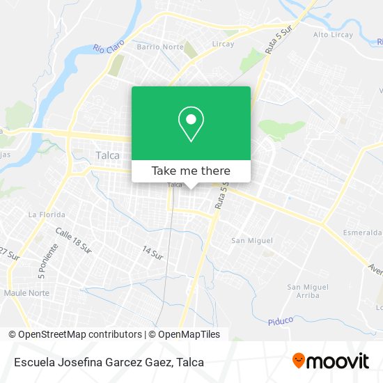 Escuela Josefina Garcez Gaez map