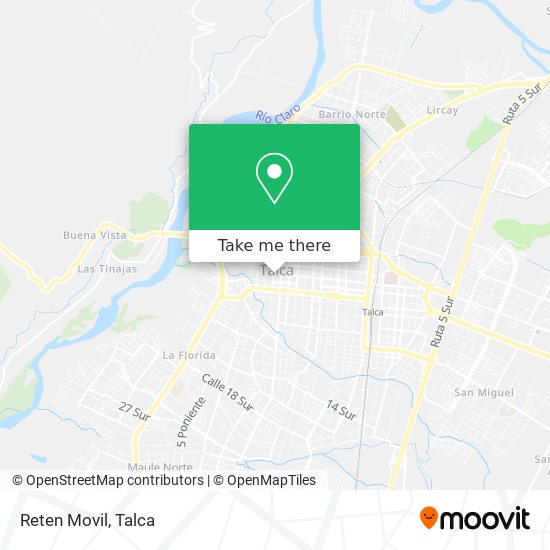 Reten Movil map