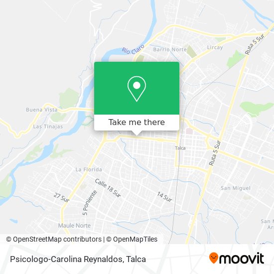Psicologo-Carolina Reynaldos map