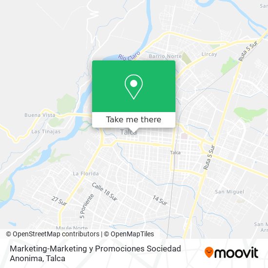 Mapa de Marketing-Marketing y Promociones Sociedad Anonima
