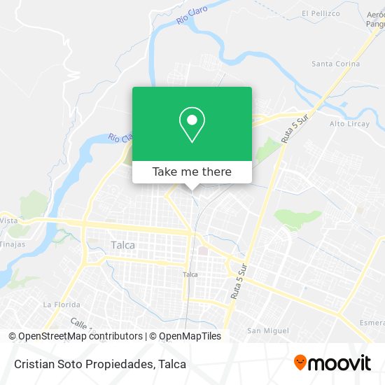 Cristian Soto Propiedades map