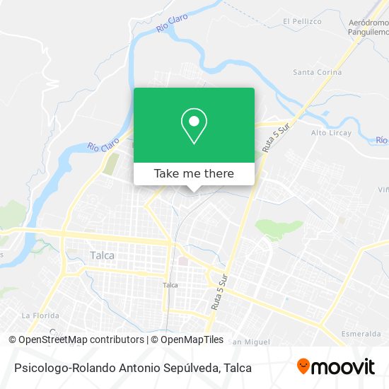 Psicologo-Rolando Antonio Sepúlveda map